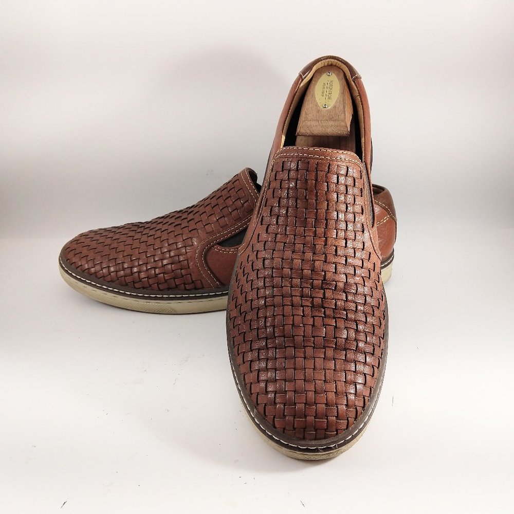 Johnston & Murphy McGuffey Loafer Mens Sz 9 Tan